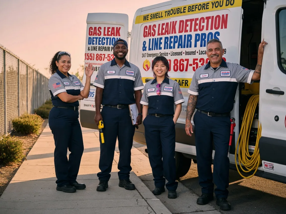 Gas Line Repair company in Johannesburg, CA